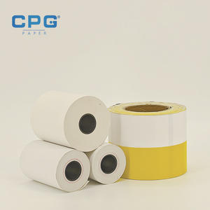 Papel Térmico para Recibos de 3 1/8 Pulgadas y 48 g/m² con Recubrimiento Premium OEM Personalizado, Rollo de Papel Térmico para Cajeros Automáticos y Bancos - Product Image 1