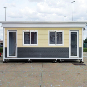 Di chuyển thép <span class=keywords><strong>EPS</strong></span> an ninh gian hàng ngoài trời bãi đậu xe nhiệm vụ phòng tùy chỉnh bảo vệ nhà với hình dạng tròn/Vuông/không đều - Product Image 2