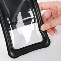 Offre Spéciale Sports Nautiques Gonflable PVC ÉTANCHE Téléphone Portable Pochette Clip ABS Sac de Téléphone Portable flottant Sac Étanche Pour IPhone