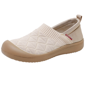 New Summer Women's Slip on Old Beijing Mesh <b>Shoes</b> Breathable Lightweight Flat <b>Soft</b> Sole Comfortable Versatile Mothers - Product Image 1