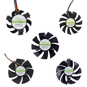 12V 4pin 85 Mét 92 mét Quạt làm mát cho card đồ họa Đồng VGA Cooler thay thế tương thích GTX 1060 RTX 2060 trường hợp máy tính - Product Image 2