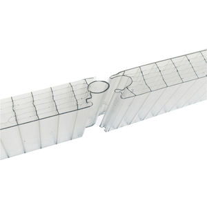 Épaisseur personnalisable 50mm <span class=keywords><strong>plaque</strong></span> d'insertion en <span class=keywords><strong>polycarbonate</strong></span> <span class=keywords><strong>Transparent</strong></span> multi-parois décoration intérieure feuilles de soleil feuilles en relief PC - Product Image 3