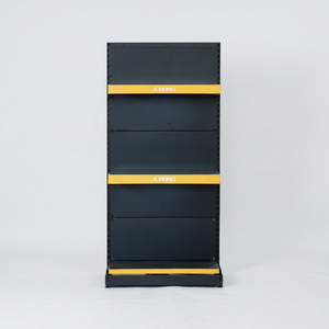 Étagère de présentation de vente au détail ADONG moderne, robuste, double face, antirouille |   Étagère de gondole en métal avec revêtement en poudre haute résistance |   OEM Vietnam - Product Image 1