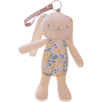 CE CPC OEM ODM Promotion Joli lapin gris en peluche pour bébé, jouets en peluche pour enfants