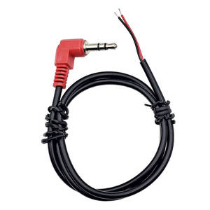 DC3.5 26AWG PVC Material Elbow <b>Power</b> Cord Male Connector Solder Right-Angle Elbow Connection Square Connection <b>Cable</b> - Product Image 1