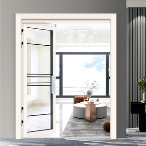 Hợp kim nhôm Bifold cửa trượt hệ thống nhà bếp PT cửa PD cửa với Swing gấp mở phong cách bệnh viện trang trí kết thúc - Product Image 5