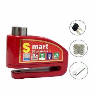 Candado de disco para motocicleta de 110 dB al por mayor, candado de disco antirrobo de alta resistencia, candado de disco grande para bicicleta, OEM de fábrica, personalizado - Product Image 3