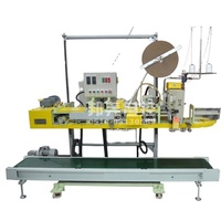 Machine de marquage à chaud pneumatique San-tech pour l'emballage haute productivité de canettes, bouteilles, sacs, cartons et pochettes