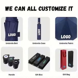 Digital Printed Advertise Personalized <b>Windproof</b> Travel Paraguas Custom Promotion Customized Folding <b>Umbrella</b> Logo - Product Image 3