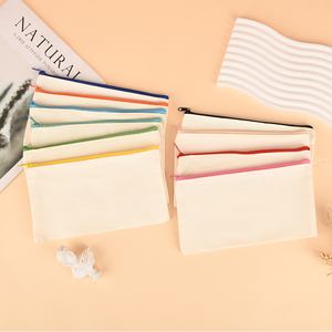 Nouvelle Trousse de Voyage Publicitaire Portable <span class=keywords><strong>en</strong></span> Coton Personnalisable, Sac Cosmétique Polyvalent <span class=keywords><strong>en</strong></span> Toile Recyclable avec Fermeture Éclair pour Usage Quotidien - Product Image 3