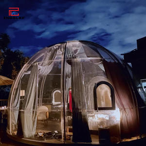 Zone scénique lac eau romantique Restaurant PC tente <span class=keywords><strong>transparente</strong></span> ciel étoilé Fang sommet de la <span class=keywords><strong>montagne</strong></span> camping maisons à bulles - Product Image 5