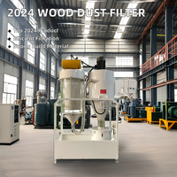 Filtre à poussière cyclonique à jet pulsé 2024 15000 m³/h personnalisable en usine, en acier, pour usage domestique, sciure de bois, état neuf, avec pompe et moteur
