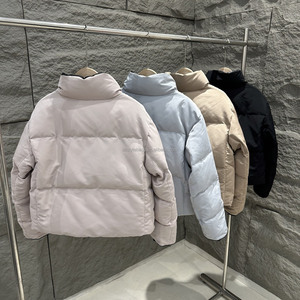 Veste courte en duvet pour femme, veste d'hiver chaude et légère, veste matelassée à capuche, veste décontractée pour l'extérieur - Product Image 6