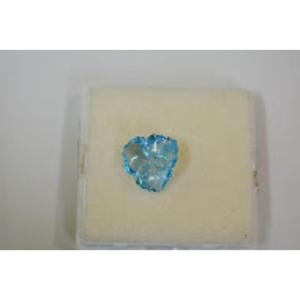 Impresionante y natural talla de topacio azul - Product Image 1