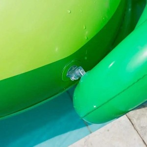 Flotador Inflable de Aguacate con Toldo, Hamaca Acuática de Verano para Adultos, Flotador para Piscina, Lago o Playa - Product Image 3