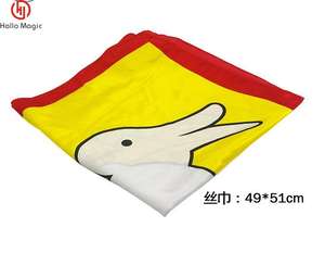 Écharpe en soie magique qui change <span class=keywords><strong>de</strong></span> couleur, <span class=keywords><strong>tour</strong></span> <span class=keywords><strong>de</strong></span> <span class=keywords><strong>magie</strong></span> du lapin au canard, accessoires <span class=keywords><strong>de</strong></span> scène, cadeau - Product Image 6