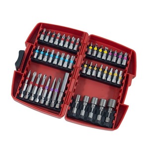 S2 Steel <b>Screwdriver</b> <b>Bit</b> <b>Set</b> 45pcs Security <b>Bits</b> Hard Case Storage Home Tool Kit - Product Image 2