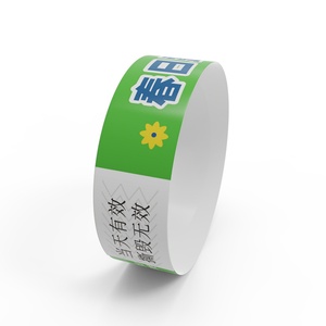 Bracelet jetable personnalisé en papier PP imperméable – Idéal pour événements, festivals, piscines et parcs - Product Image 2