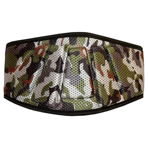 Adjustable Breathable Waist Support <b>Belt</b> for <b>Weight</b> Lifting Strength <b>Training</b> Unisex Hook & Loop Closure Camouflage Pattern - Product Image 3