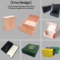 XJT Großhandel Pappe Pink Double Open Door Luxus benutzer definierte geprägte Muster Rose Parfüm Boxen mit Magnet verschluss