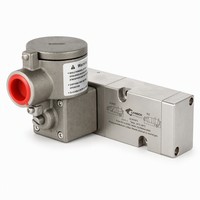 Vanne solénoïde antidéflagrante en acier inoxydable, vanne de commande pneumatique 24VDC G1 4 pour systèmes de gaz industriels