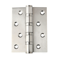 Charnières de porte modernes pour la maison, en acier inoxydable 201/304, robustes, plates et réglables, pour chambre, salle de bain et extérieur