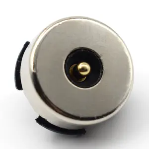 Gold Plated Male And Female Seats Pogopin 5A 12V Magnetic Pogo Pin Connector For Electronics Products