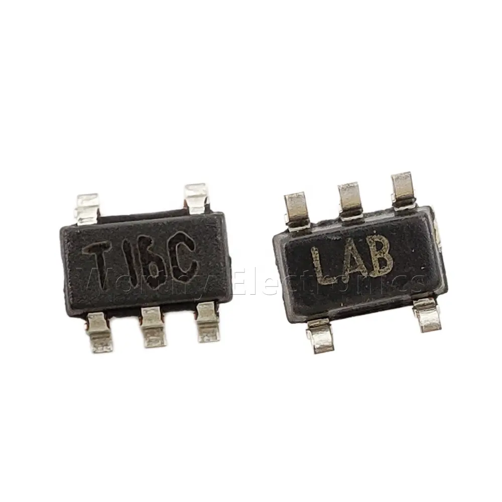 전기 부품 아날로그 및 디지털 출력 칩 마크 T16C SOT23-5 LM71CIMF 온도 센서