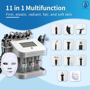 Appareil de soin du visage Aqua <span class=keywords><strong>Peel</strong></span> avancé 2025, 11 en 1, pour l'élimination des points noirs et le nettoyage en profondeur des pores à l'eau oxygénée (H2O2) en soins à domicile - Product Image 1