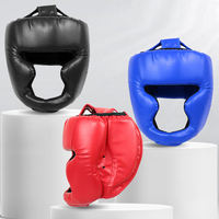Protège-tête Sanda pour adultes et enfants, casque de Taekwondo et de boxe, protection de la tête épaissie pour l'entraînement