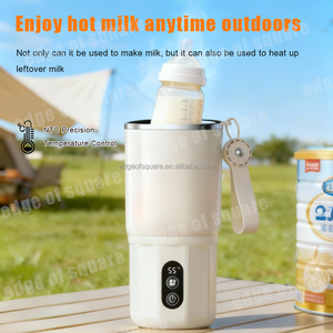 Scaldabiberon Portatile a Riscaldamento Rapido, Multifunzione, per Latte, Caffè, Tè, Senza Fili, per Uso in Movimento - Product Image 5