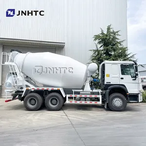 HOWO Truk Mixer Beton Baru, Kualitas Bagus dengan Pompa untuk Dijual