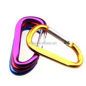 Multi-funzione in lega di alluminio moschettone da esterno zaino campeggio arrampicata boom da pesca gancio portachiavi con chiusura a scatto Clip - Product Image 3