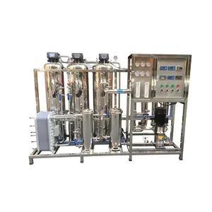 Système de distillation dans l'eau ultra-pure, 1000l/H, en acier inoxydable, 1000l/H, avec module de laboratoire tdi