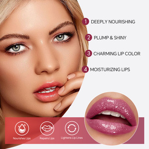 Gloss à lèvres liquide pailleté changeant de couleur, hydratant, avec logo personnalisé, imperméable, longue tenue, effet repulpant, vente en gros - Product Image 6
