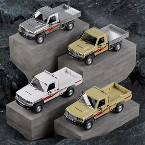 SJY-SG1405 Camionnette RC tout-terrain à l'échelle 1:14, 15 km/h, modèle classique LC79, véhicule vintage télécommandé, modèle de voiture 1/14 - Product Image 5
