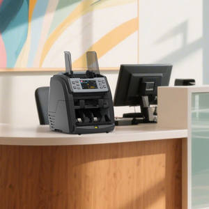 Compteur de billets et trieuse à <span class=keywords><strong>deux</strong></span> poches CIS à dénomination mixte avec fonction de lot et fonction d'ajout - Product Image 2