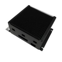 Boîtier étanche extérieur personnalisé en acier inoxydable avec trous de montage pour carte PCB, boîtier en aluminium pour instruments