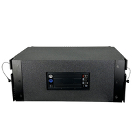 Sistema de Sonido Profesional de Doble Línea de 12 Pulgadas con Potencia de Salida de 600W y Construcción de Madera de Alta Calidad