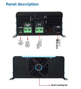 Régulateur de Charge Solaire <span class=keywords><strong>MPPT</strong></span> SZHS 30A 60A 120A en Gros avec Écran LCD, Régulateur Automatique 12V-96V, Efficacité 99,9%, Puissance PV Maximale 14400W - Product Image 4