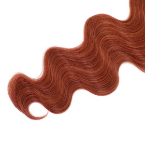 <span class=keywords><strong>GLADYS</strong></span> Extensiones de Cabello de Fibra Natural Rubio Blanco Suave de Alta Temperatura de 26 Pulgadas/30 Pulgadas, Ondulado Bio, Paquetes de Tejido de Cabello - Product Image 2