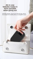 Téléphone de bureau 2026 pliable et extensible avec chargeur inclus, compatible pour le lit, TikTok, diffusion en direct, vente en gros