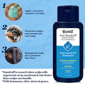 Champú popular para control de aceite y caspa, acondicionadores para el crecimiento del cabello, hidrata y mejora el encrespamiento, limpia profundamente el cuero cabelludo, champú OEM - Product Image 5