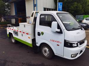Camions de dépannage et de remorquage lourds DongFeng de 2 tonnes avec élévateur de roues et grue de sauvetage - Product Image 2
