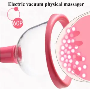 Massaggio al seno elettrico strumento di potenziamento potenziatore del seno vuoto ingrandimento del torace vibrazione massaggiatore del seno