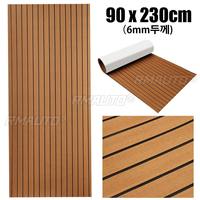 Revêtement de pont en mousse EVA auto-adhésif imitation teck, revêtement de pont marin en mousse EVA, tapis de sol en mousse EVA pour bateau 900x2300x6mm