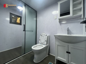 Sang Trọng 3 Giường 2 Tắm Modular Nhà Ấm Cúng Container Nhà Với Đám Mây Linen Cắt Sofa Bộ Sưu Tập Cho Phòng Khách - Product Image 5