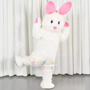 <span class=keywords><strong>Costume</strong></span> da bambola animale cartone animato mascotte <span class=keywords><strong>coniglio</strong></span> <span class=keywords><strong>bianco</strong></span> Super carino - Product Image 3