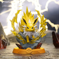 72 Boîtes de Figurines d'Action en PVC Kawaii Pokémon Eevee V2 de Dessins Animés Japonais, Boîtes Mystères Décoratives Mini en Vente en Gros pour Magasins d'Anime