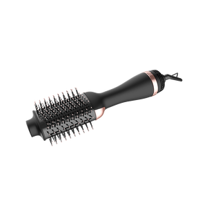 Secador de pelo con voltaje, cepillo de aire caliente con barril ovalado, cepillo de masaje de aire frío, peine rizado, cepillo de rollo de 38mm - Product Image 4